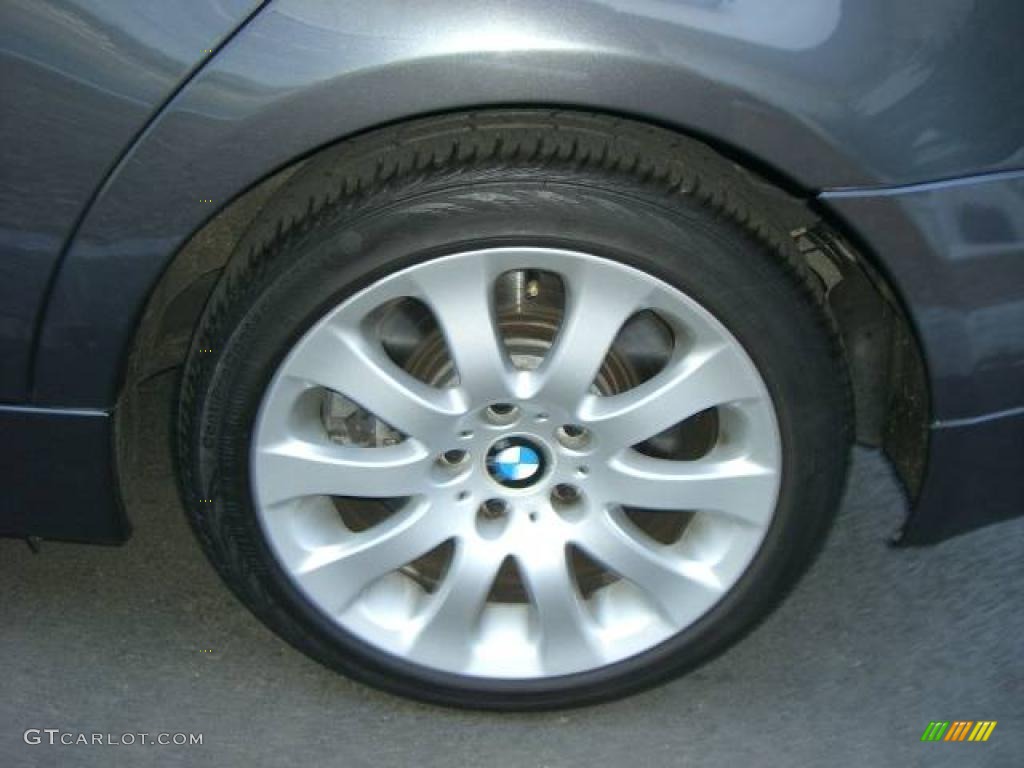 2007 3 Series 335i Sedan - Sparkling Graphite Metallic / Black photo #21
