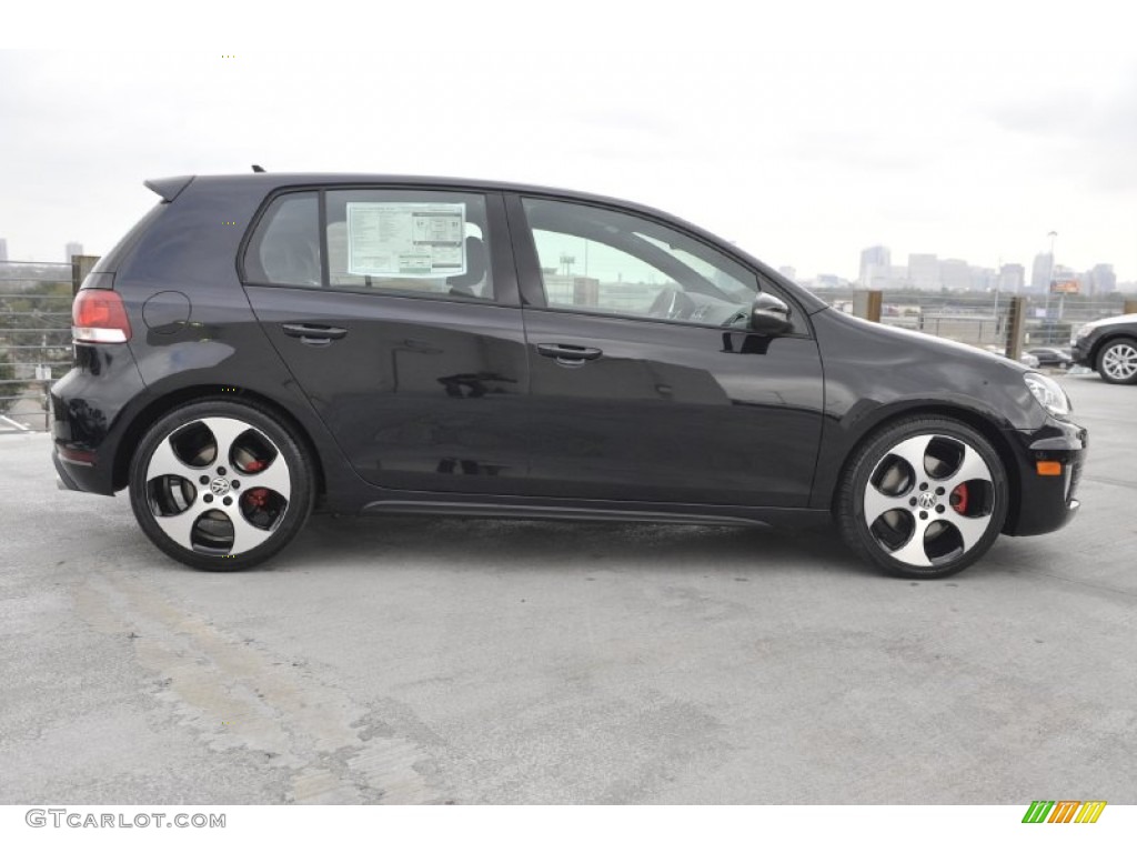 Deep Black Metallic 2012 Volkswagen GTI 4 Door Exterior Photo #59803317