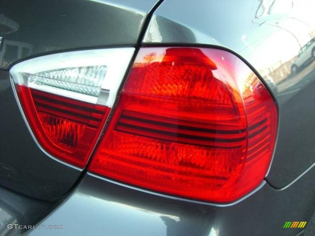 2007 3 Series 335i Sedan - Sparkling Graphite Metallic / Black photo #29