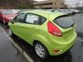 2012 Lime Squeeze Metallic Ford Fiesta SE Hatchback  photo #4