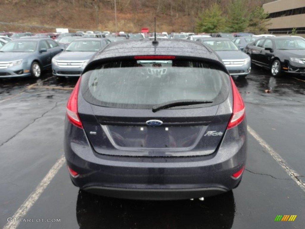 2012 Fiesta SE Hatchback - Violet Grey Metallic / Charcoal Black photo #3