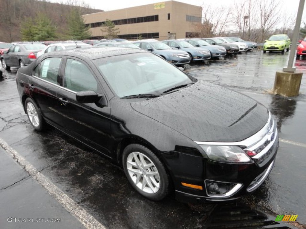 Black Ford Fusion