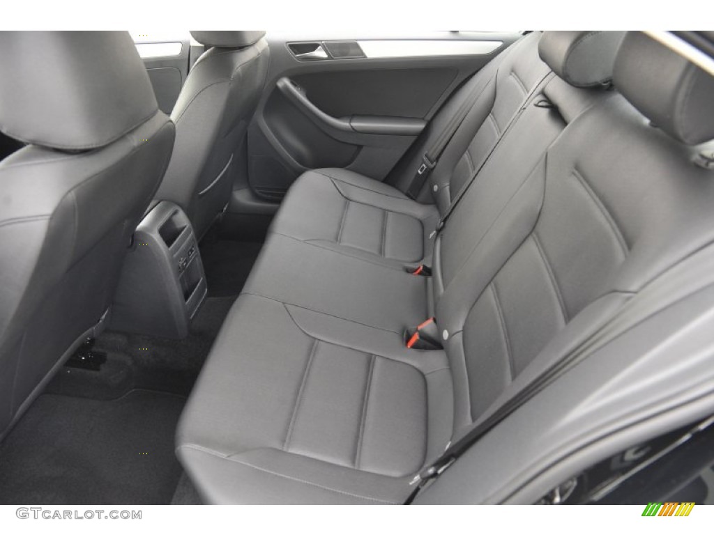Titan Black Interior 2012 Volkswagen Jetta TDI Sedan Photo #59804283