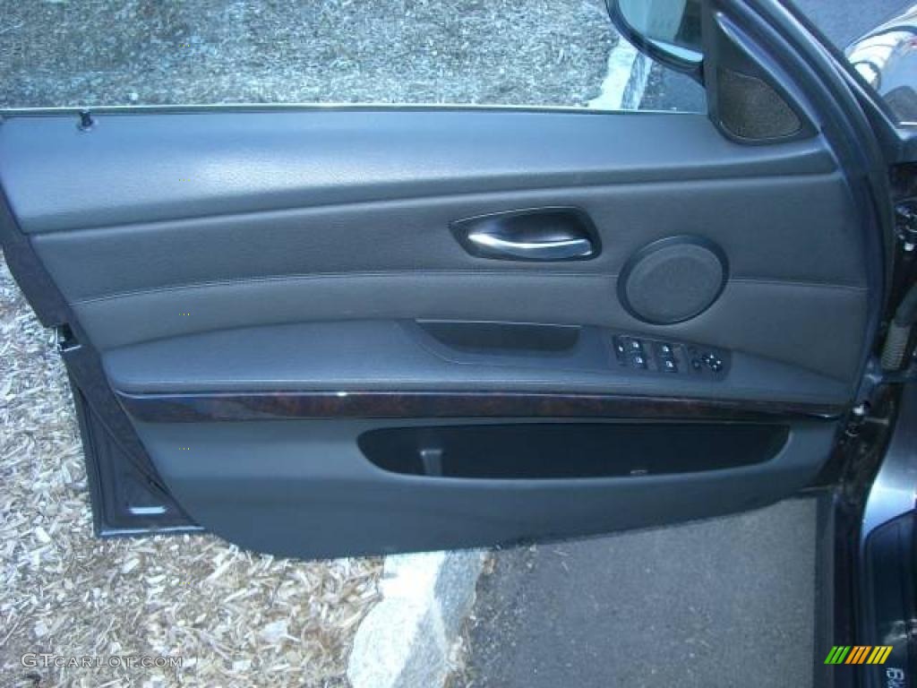 2007 3 Series 335i Sedan - Sparkling Graphite Metallic / Black photo #46
