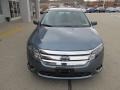 2011 Steel Blue Metallic Ford Fusion SEL V6  photo #10