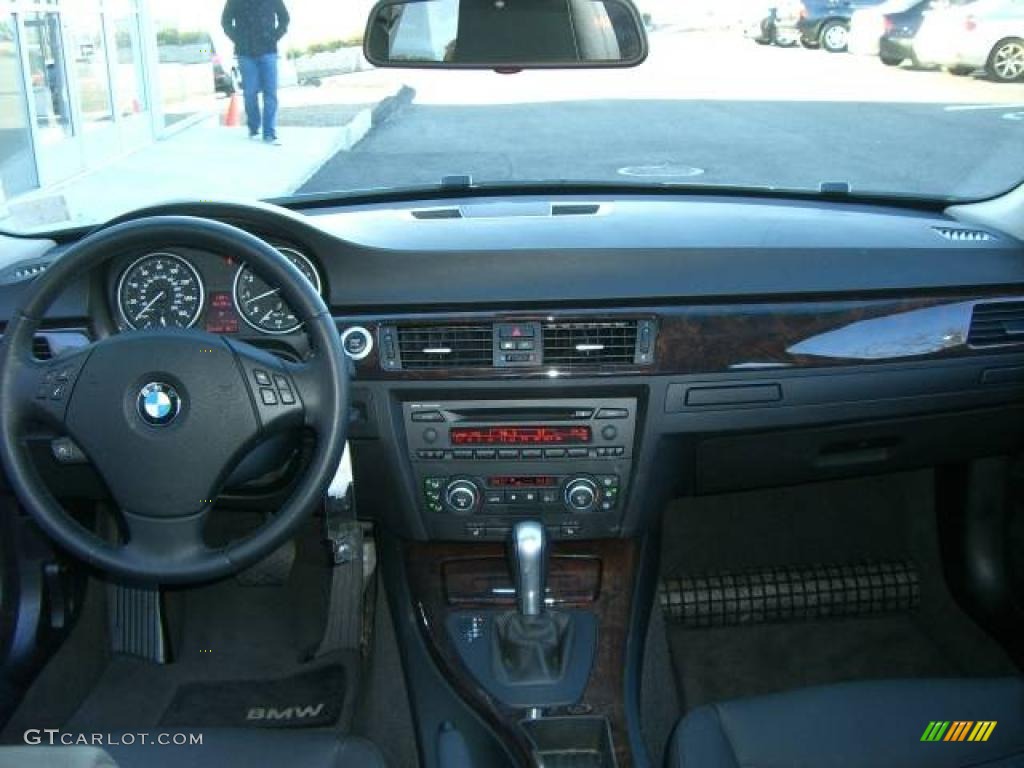 2007 3 Series 335i Sedan - Sparkling Graphite Metallic / Black photo #51