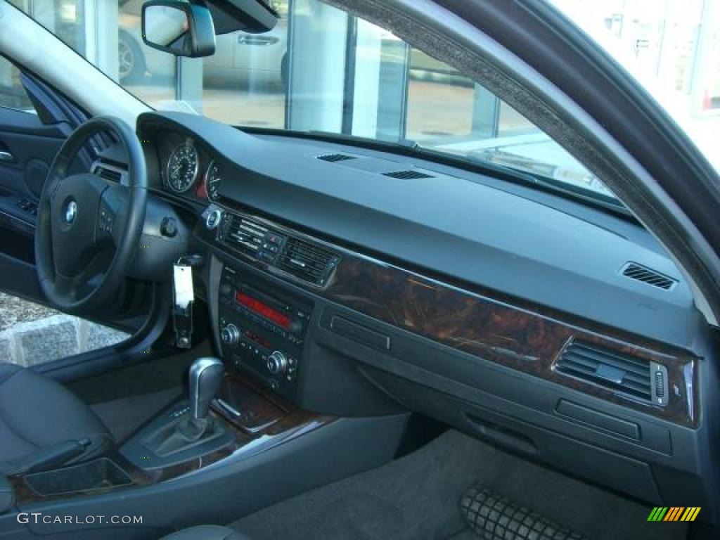 2007 3 Series 335i Sedan - Sparkling Graphite Metallic / Black photo #52
