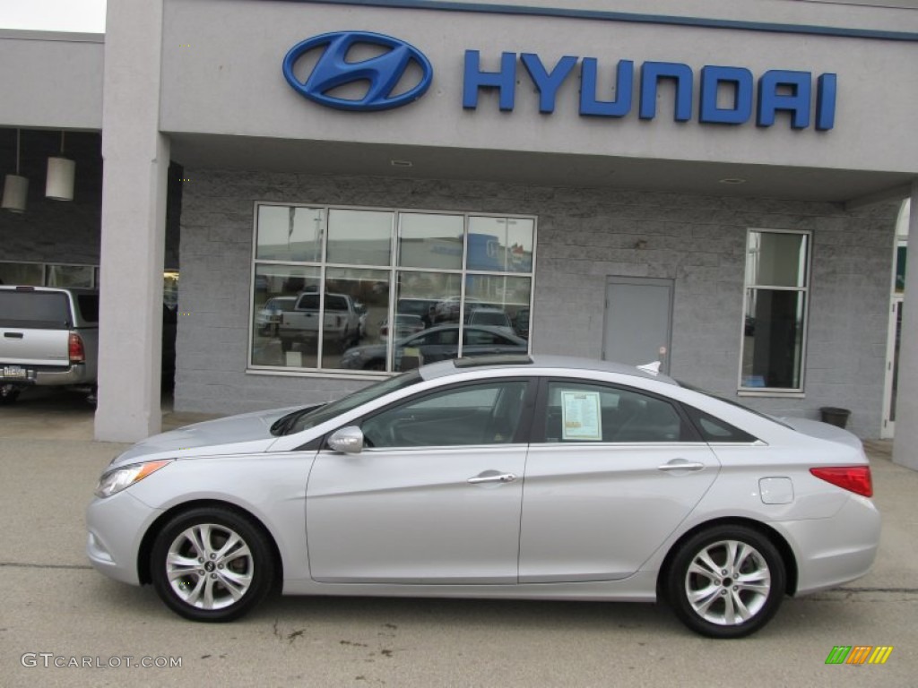 Radiant Silver 2011 Hyundai Sonata Limited Exterior Photo #59804973