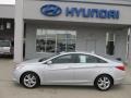 Radiant Silver 2011 Hyundai Sonata Limited Exterior