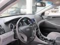 Gray 2011 Hyundai Sonata Limited Dashboard