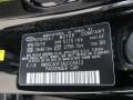 AF: Black Noir Pearl 2010 Hyundai Genesis 4.6 Sedan Color Code