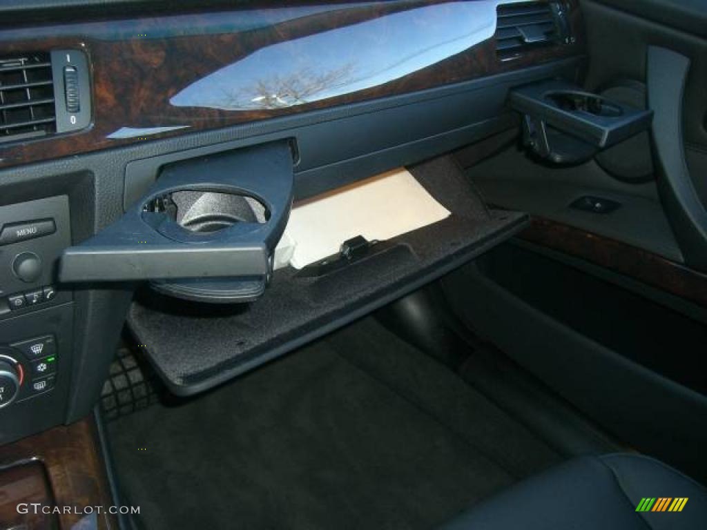 2007 3 Series 335i Sedan - Sparkling Graphite Metallic / Black photo #60