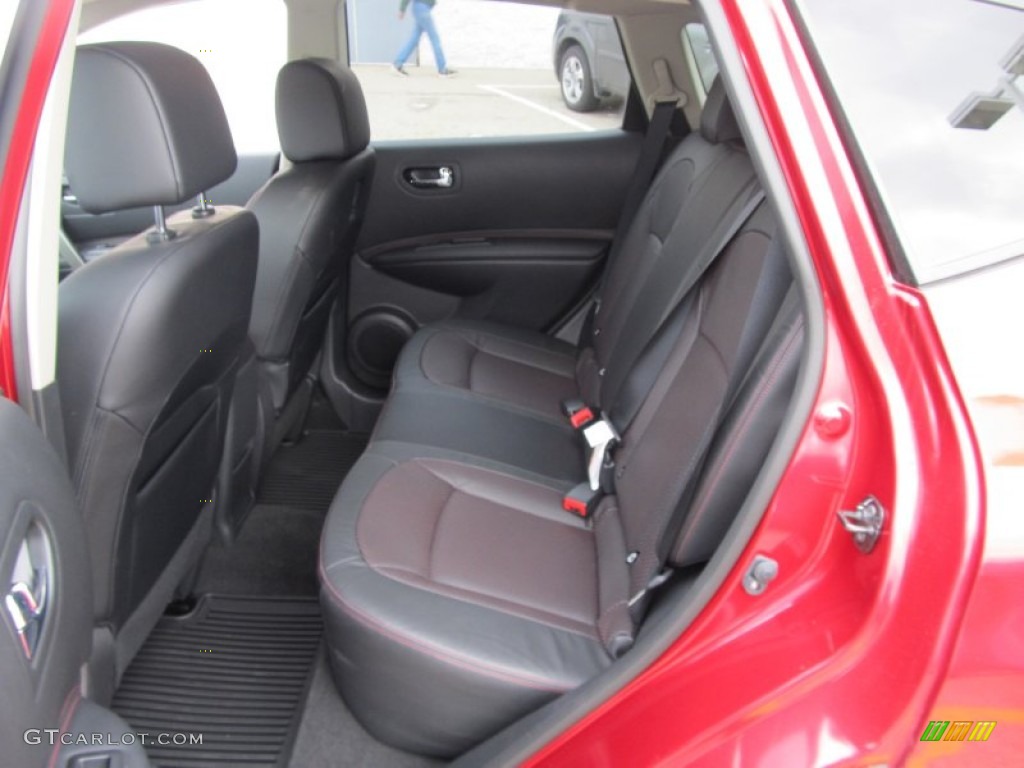 Black Interior 2012 Nissan Rogue SL AWD Photo #59805963