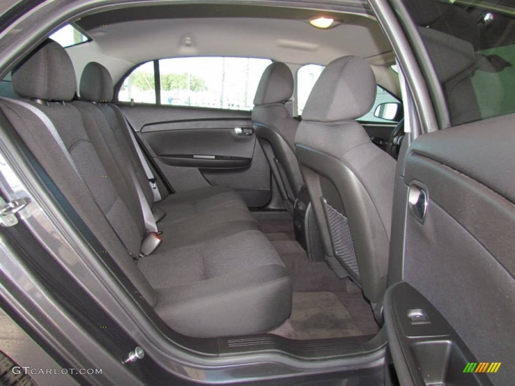 Ebony Interior 2011 Chevrolet Malibu LT Photo #59806367