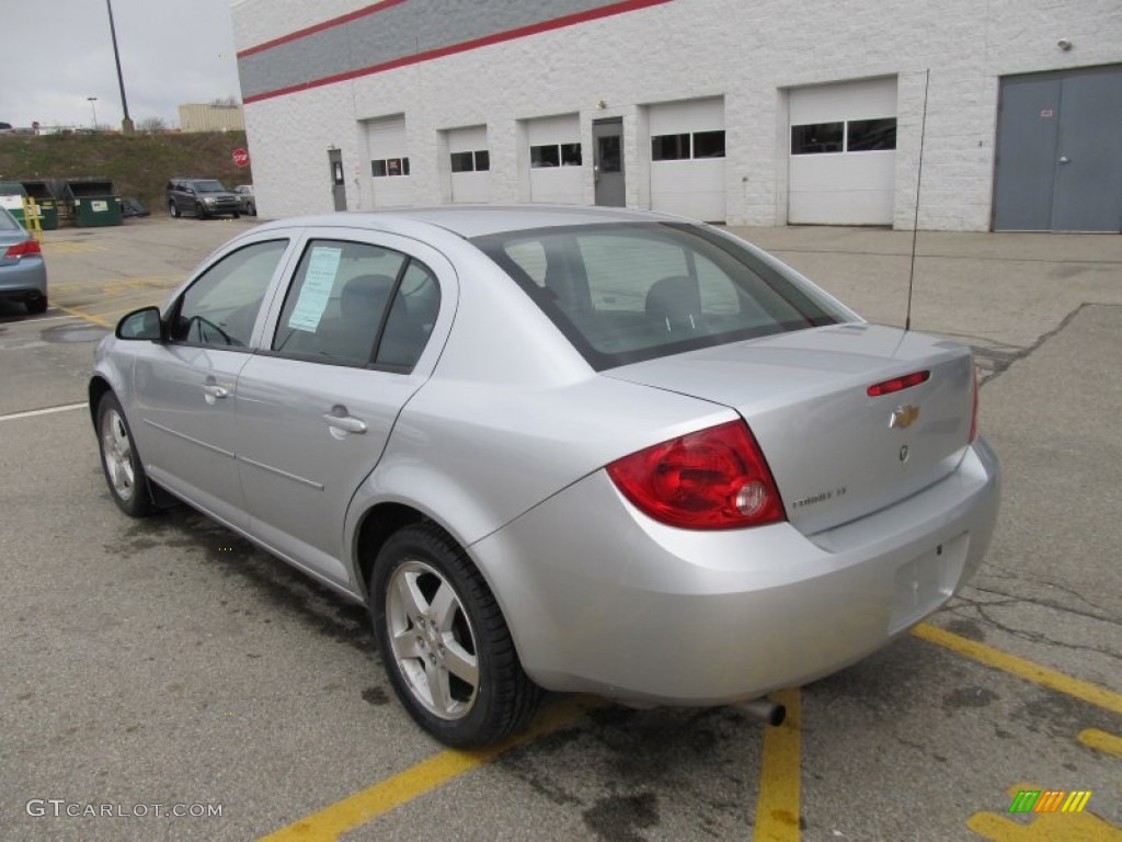 2010 Cobalt LT Sedan - Silver Ice Metallic / Ebony photo #3