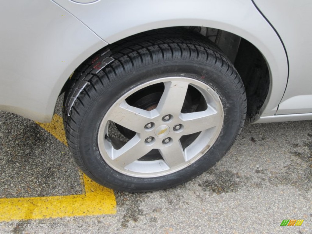 2010 Cobalt LT Sedan - Silver Ice Metallic / Ebony photo #7