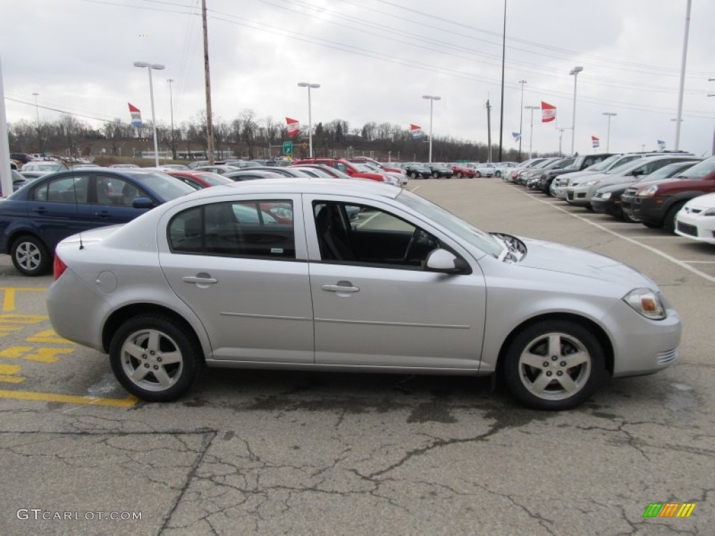 2010 Cobalt LT Sedan - Silver Ice Metallic / Ebony photo #8