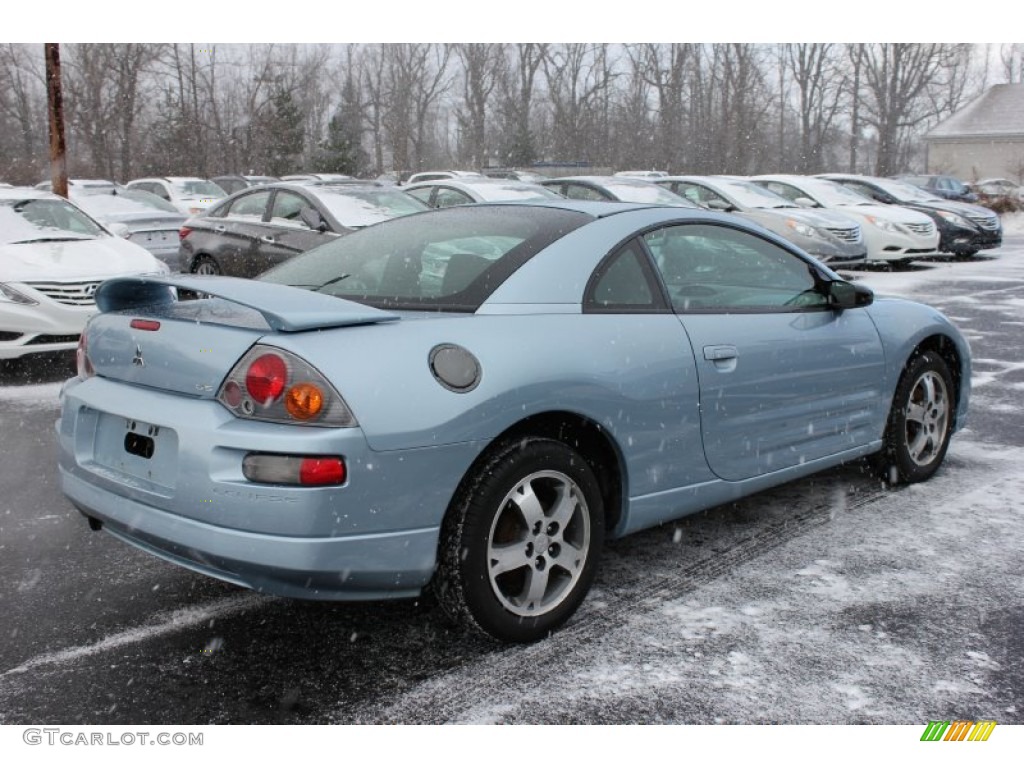 2003 Eclipse GS Coupe - Steel Blue Pearl / Midnight photo #2