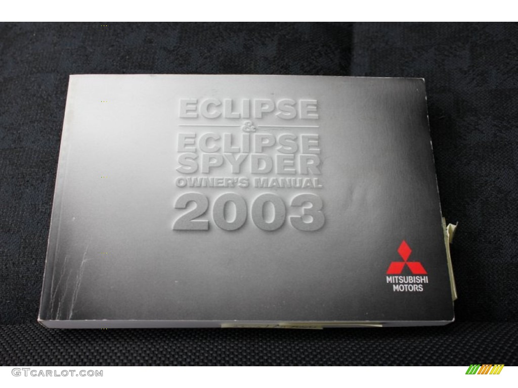 2003 Eclipse GS Coupe - Steel Blue Pearl / Midnight photo #4