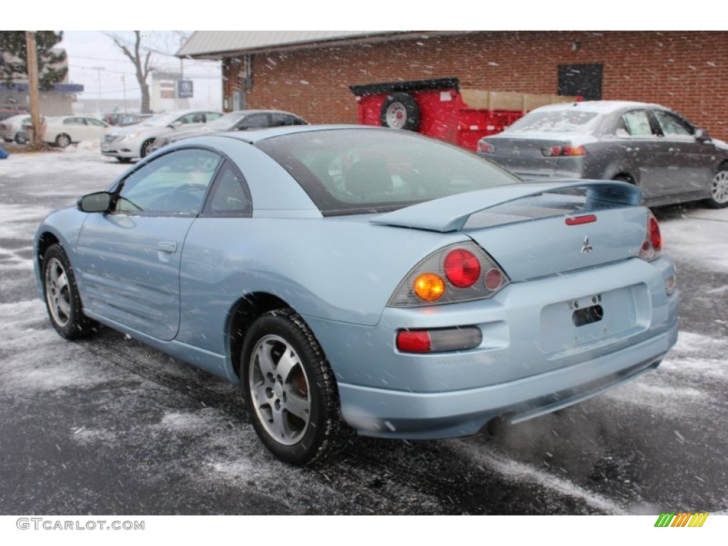 2003 Eclipse GS Coupe - Steel Blue Pearl / Midnight photo #14