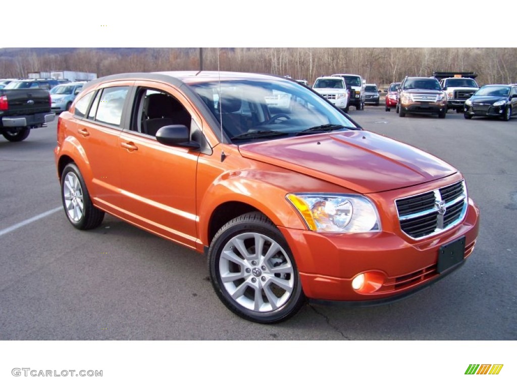 Mango Tango Pearl 2011 Dodge Caliber Heat Exterior Photo #59809254