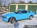 2011 Grabber Blue Ford Mustang GT Premium Coupe  photo #2