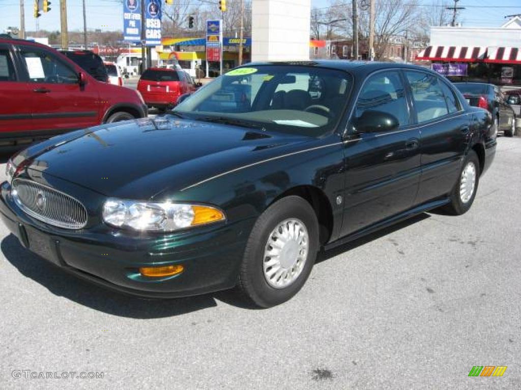 2002 LeSabre Custom - Dark Polo Green Metallic / Taupe photo #6