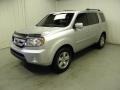 2011 Alabaster Silver Metallic Honda Pilot EX-L  photo #3