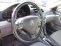 2006 Acura TSX Quartz Gray Interior Steering Wheel Photo