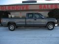 2001 Medium Charcoal Gray Metallic Chevrolet Silverado 2500HD LS Extended Cab 4x4  photo #3