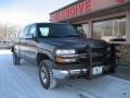 2001 Medium Charcoal Gray Metallic Chevrolet Silverado 2500HD LS Extended Cab 4x4  photo #4