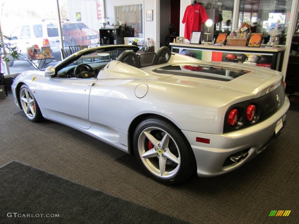 Silver Metallic 2003 Ferrari 360 Spider F1 Exterior Photo #59813261