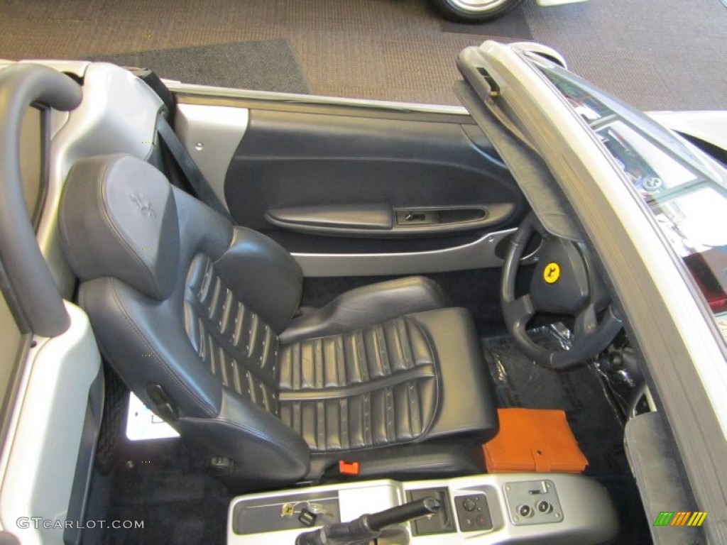 Black Interior 2003 Ferrari 360 Spider F1 Photo #59813468