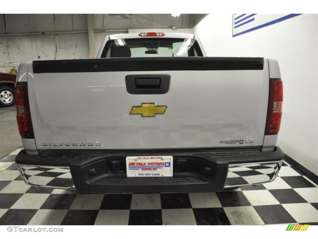 2011 Silverado 1500 Regular Cab - Sheer Silver Metallic / Dark Titanium photo #5