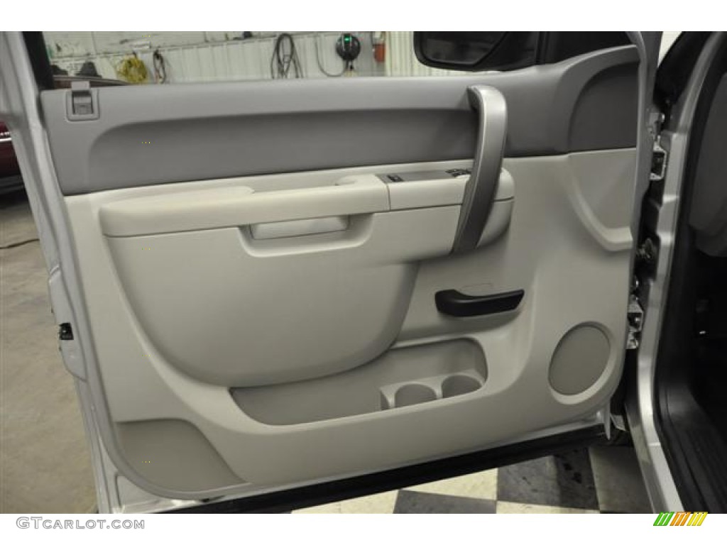 2011 Silverado 1500 Regular Cab - Sheer Silver Metallic / Dark Titanium photo #8