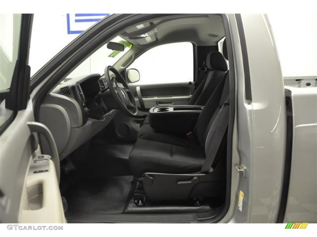 2011 Silverado 1500 Regular Cab - Sheer Silver Metallic / Dark Titanium photo #10