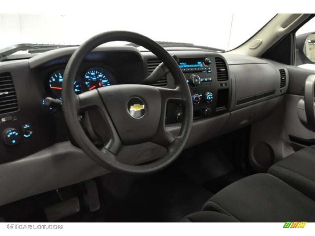 2011 Silverado 1500 Regular Cab - Sheer Silver Metallic / Dark Titanium photo #14