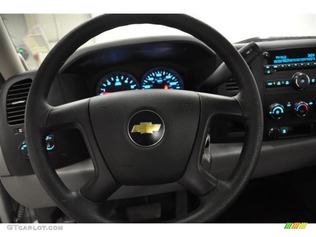 2011 Silverado 1500 Regular Cab - Sheer Silver Metallic / Dark Titanium photo #15