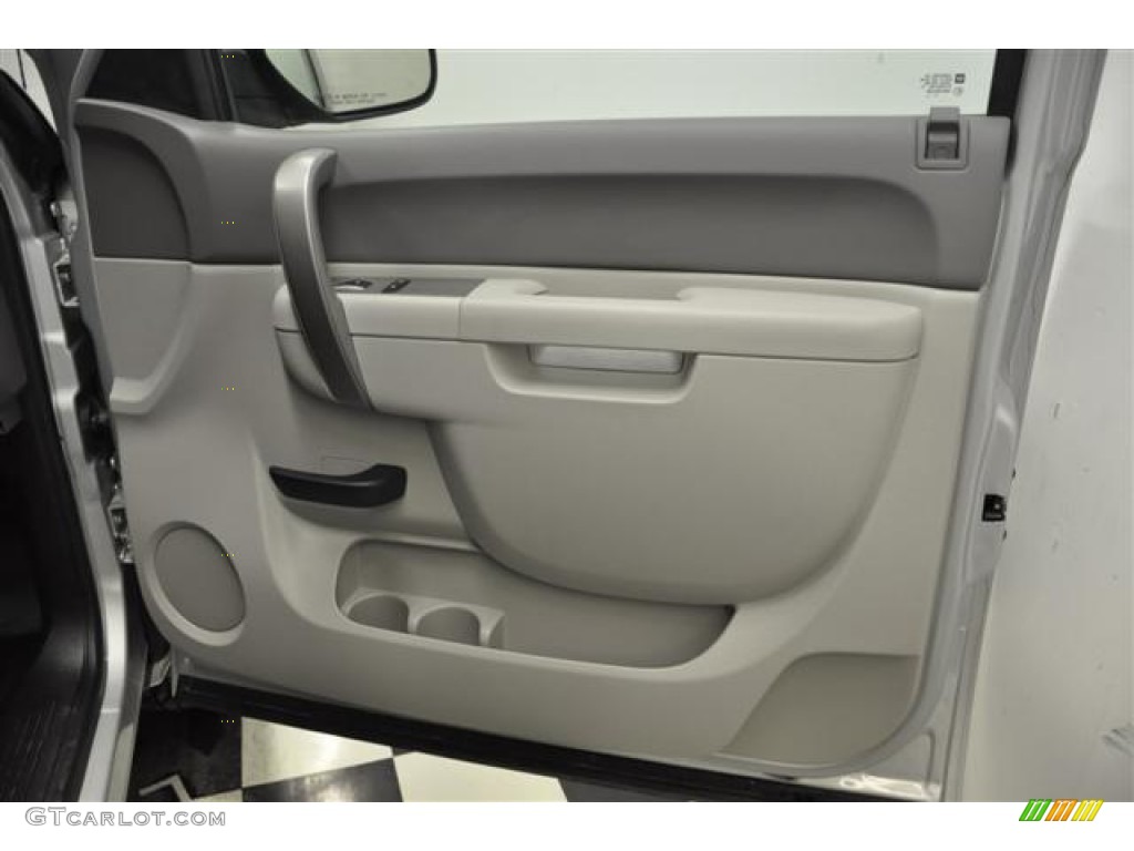 2011 Silverado 1500 Regular Cab - Sheer Silver Metallic / Dark Titanium photo #19