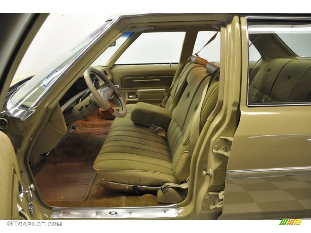 Tan Interior 1975 Chevrolet Caprice Classic 4 Door Sedan Photo #59814428
