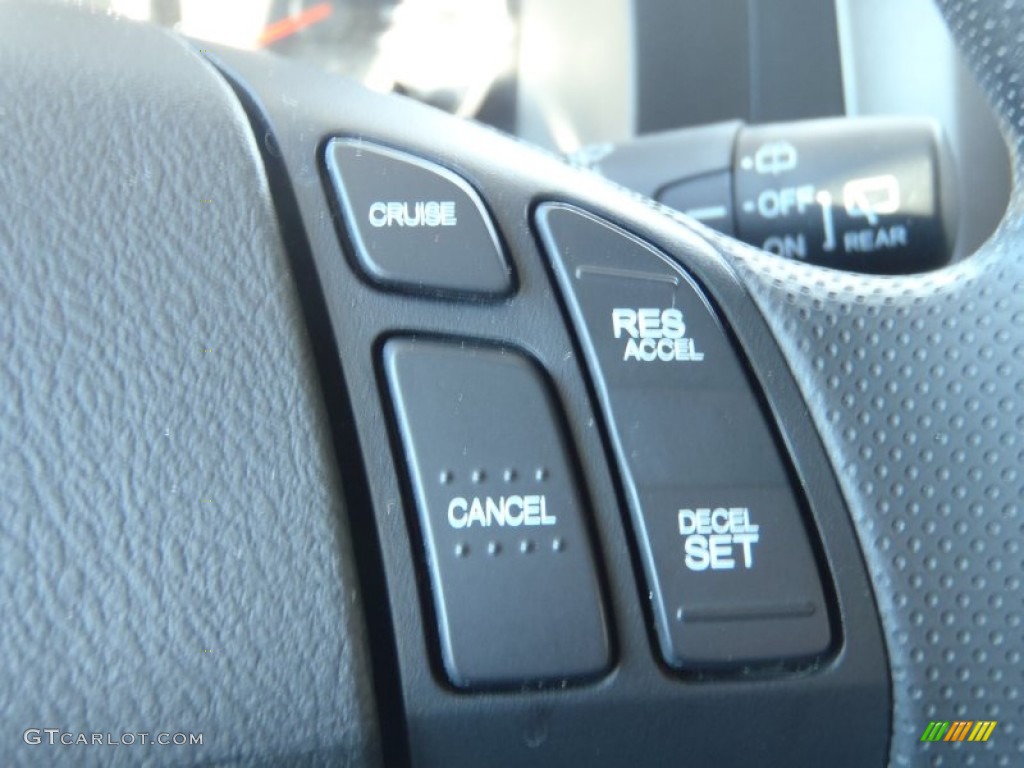 2010 CR-V LX AWD - Taffeta White / Gray photo #19