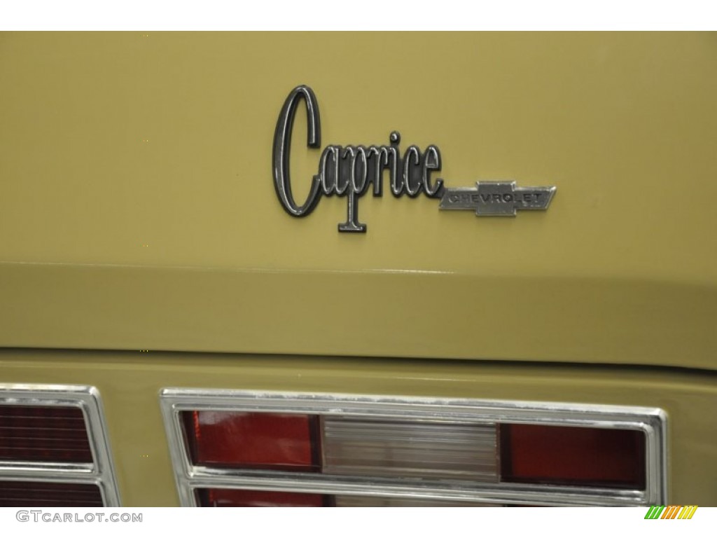 1975 Chevrolet Caprice Classic 4 Door Sedan Marks and Logos Photo #59814779