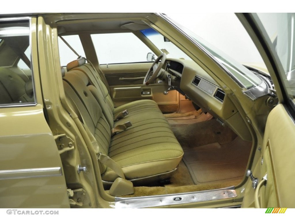 Tan Interior 1975 Chevrolet Caprice Classic 4 Door Sedan Photo #59814789