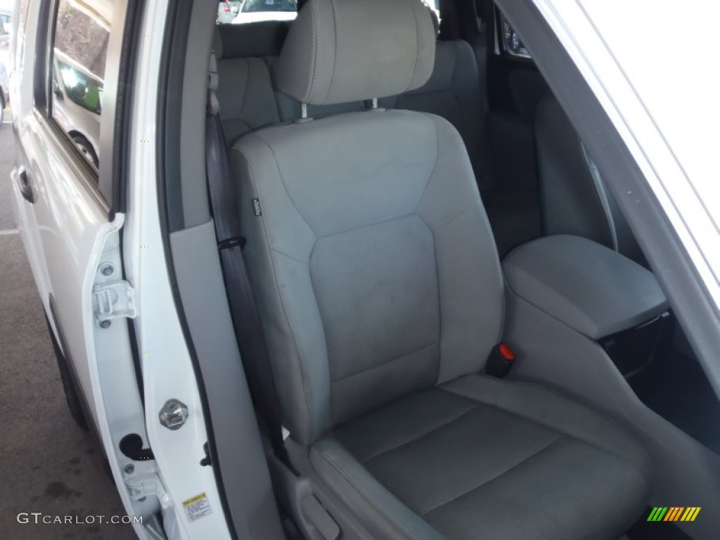 2009 Pilot LX 4WD - Taffeta White / Gray photo #17