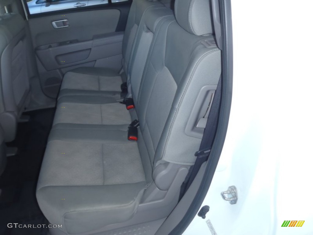 2009 Pilot LX 4WD - Taffeta White / Gray photo #19