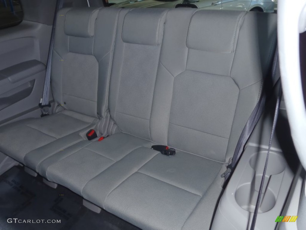 2009 Pilot LX 4WD - Taffeta White / Gray photo #20