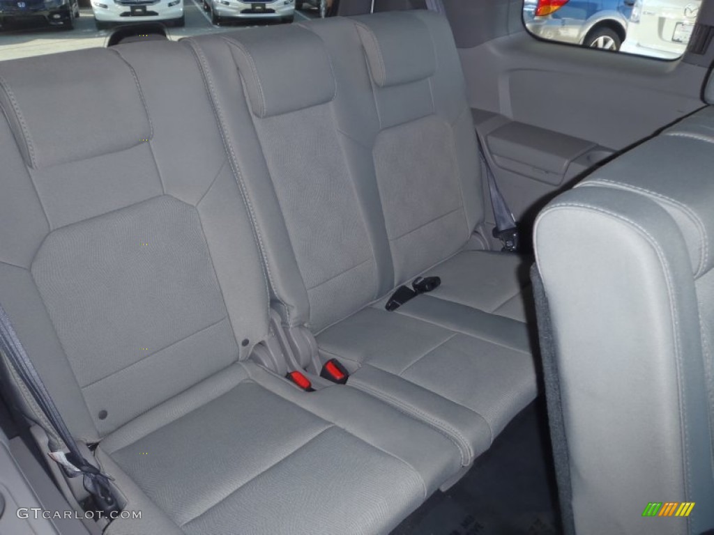 2009 Pilot LX 4WD - Taffeta White / Gray photo #21