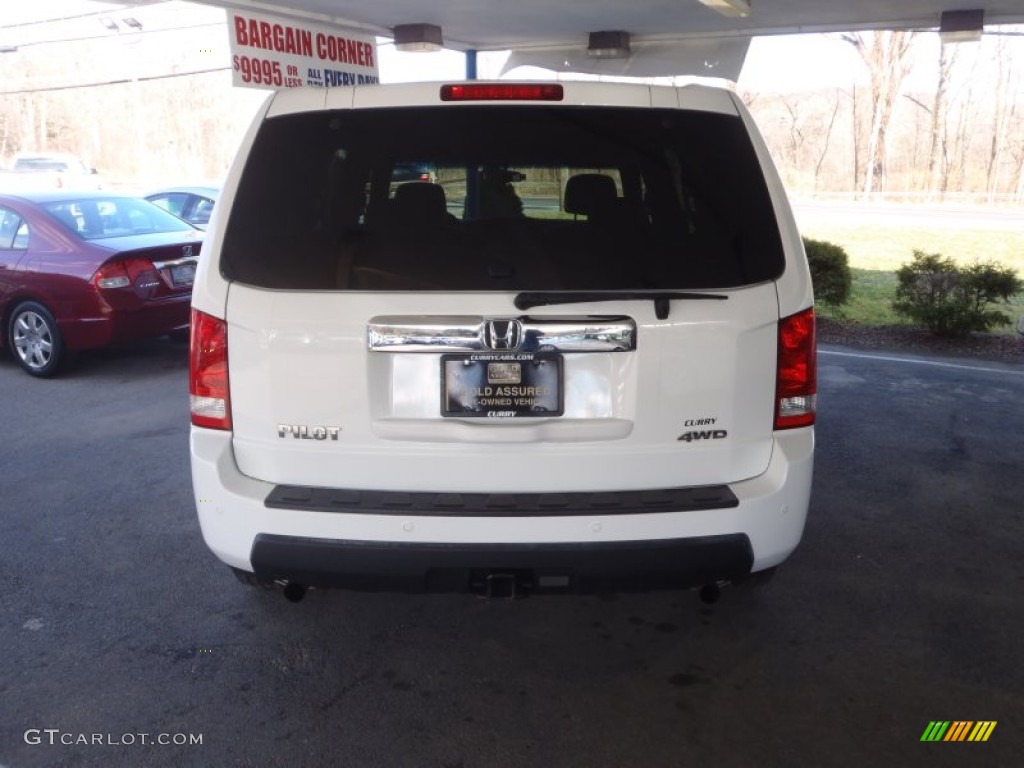 2009 Pilot LX 4WD - Taffeta White / Gray photo #31