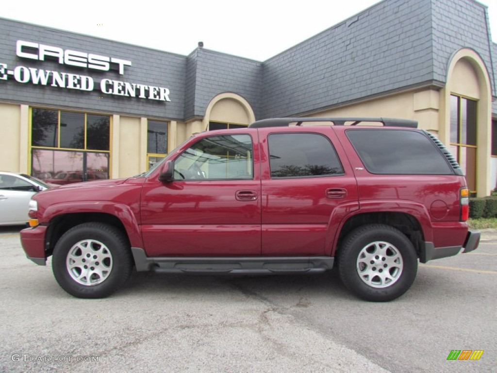 2005 Tahoe Z71 - Sport Red Metallic / Tan/Neutral photo #1