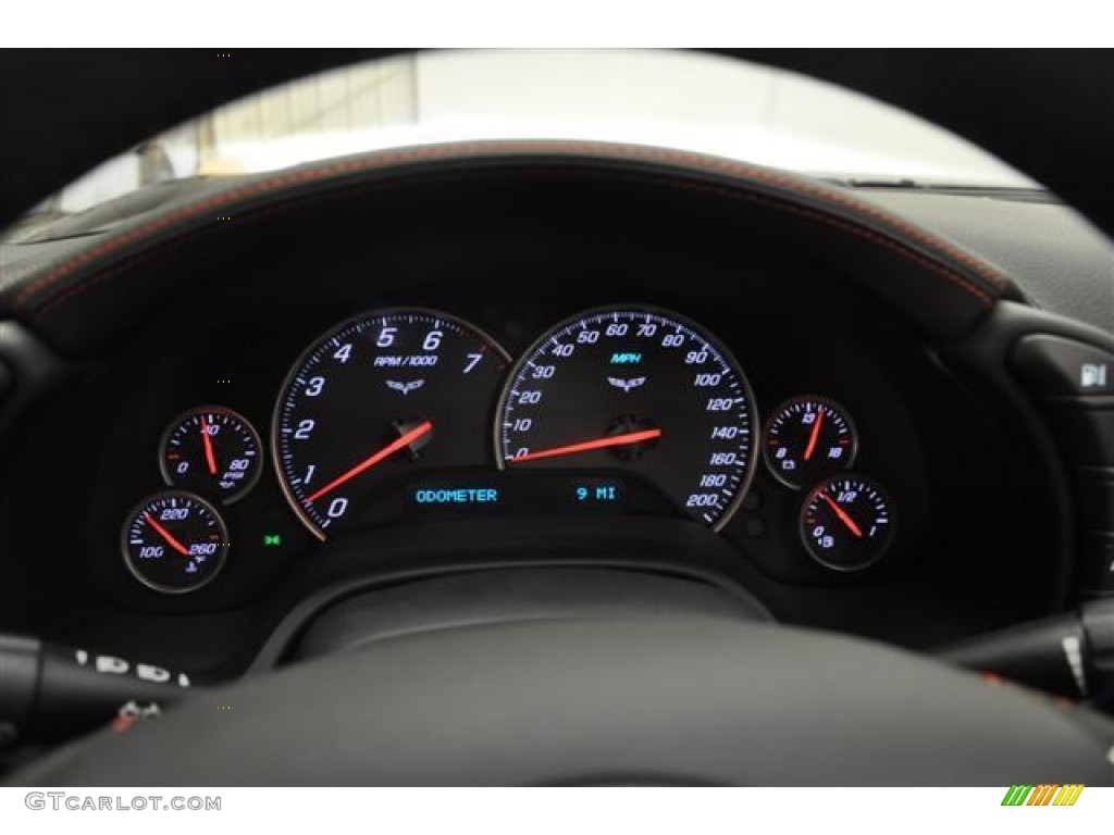 2012 Chevrolet Corvette Grand Sport Coupe Gauges Photo #59815218